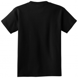 Port & Company PC54YDTG Youth Core Cotton DTG Tee - Jet Black