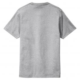 Port & Company PC600P Bouncer Pocket Tee - Athletic Heather