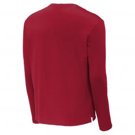 Sport-Tek ST248 Sport-Wick Fleece Pullover Crew - Deep Red