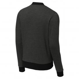 Sport-Tek ST274 Lightweight French Terry Bomber - Heather Black