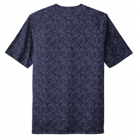 Sport-Tek ST460 Digi Camo Tee - True Navy