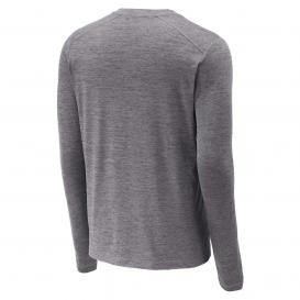 Sport-Tek ST710 Exchange 1.5 Long Sleeve Crew Tee - Grey Heather