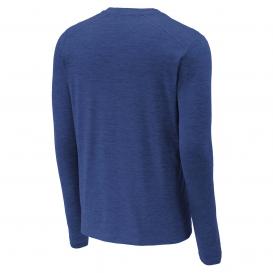 Sport-Tek ST710 Exchange 1.5 Long Sleeve Crew Tee - True Royal Heather