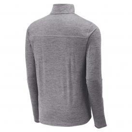 Sport-Tek ST711 Exchange 1.5 Long Sleeve 1/2-Zip Pullover - Grey Heather