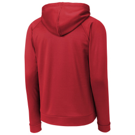 Sport-Tek ST730 Re-Compete Fleece Pullover Hoodie - True Red