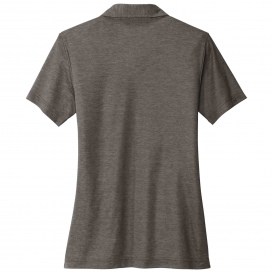 TravisMathew TM1WW002 Ladies Oceanside Heather Polo - Black Heather