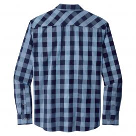 Port Authority W670 Everyday Plaid Shirt - True Navy