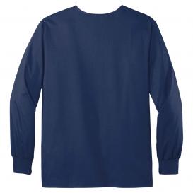 Wink WW3080 Unisex WorkFlex Snap-Front Scrub Jacket - Navy