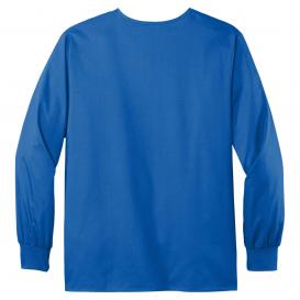 Wink WW3080 Unisex WorkFlex Snap-Front Scrub Jacket - Royal