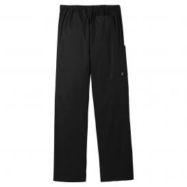 Wink WW3150S Unisex Short WorkFlex Cargo Pocket Scrub Pants - Black