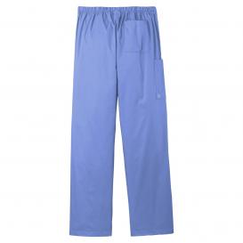 Wink WW3150S Unisex Short WorkFlex Cargo Pocket Scrub Pants - Ceil Blue