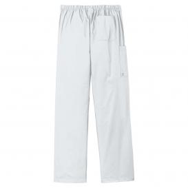 Wink WW3150S Unisex Short WorkFlex Cargo Pocket Scrub Pants - White