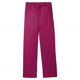 Wink WW3150T Unisex Tall WorkFlex Cargo Pocket Scrub Pants - Wine