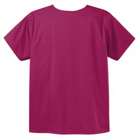 Wink WW3160 Unisex WorkFlex Chest Pocket V-Neck Scrub Top - Wine