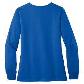 Wink WW4088 Women\'s Premiere Flex Full-Zip Scrub Jacket - Royal