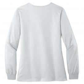 Wink WW4088 Women's Premiere Flex Full-Zip Scrub Jacket - White