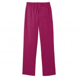 Wink WW4158 Women\'s Premiere Flex Cargo Pocket Scrub Pants - Wine