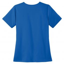 Wink WW4168 Women\'s WorkFlex Mock Wrap Scrub Top - Royal