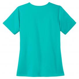 Wink WW4168 Women\'s WorkFlex Mock Wrap Scrub Top - Teal