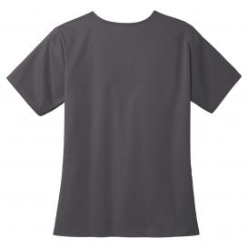 Wink WW4560 Women\'s WorkFlex V-Neck Scrub Top - Pewter