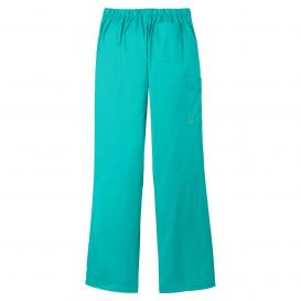 Wink WW4750P Women\'s Petite WorkFlex Flare Leg Cargo Pocket Scrub Pants - Teal