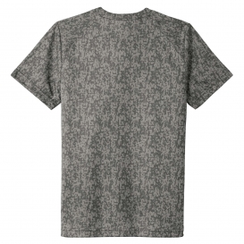Sport-Tek YST460 Youth Digi Camo Tee - Grey Concrete