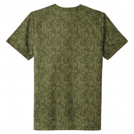Sport-Tek YST460 Youth Digi Camo Tee - Olive Drab Green