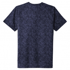 Sport-Tek YST460 Youth Digi Camo Tee - True Navy