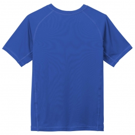 Sport-Tek YST470 Youth Rashguard Tee - True Royal