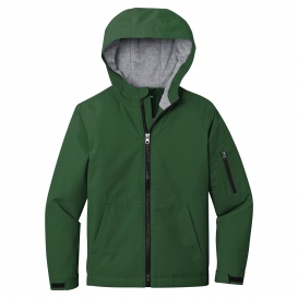 Sport-Tek YST56 Youth Waterproof Insulated Jacket - Forest Green