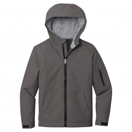 Sport-Tek YST56 Youth Waterproof Insulated Jacket - Graphite