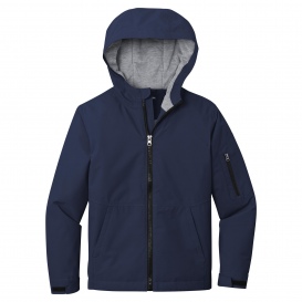 Sport-Tek YST56 Youth Waterproof Insulated Jacket - True Navy