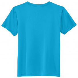 Sport-Tek YST720 Youth PosiCharge Re-Compete Tee - Atomic Blue