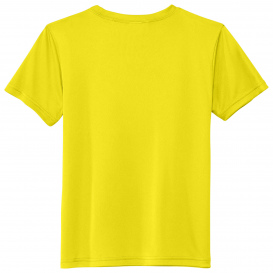 Sport-Tek YST720 Youth PosiCharge Re-Compete Tee - Neon Yellow