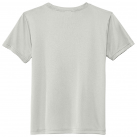 Sport-Tek YST720 Youth PosiCharge Re-Compete Tee - Silver