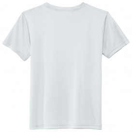 Sport-Tek YST720 Youth PosiCharge Re-Compete Tee - White