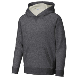Sport-Tek YSTF200 Youth Drive Fleece Pullover Hoodie - Graphite Heather