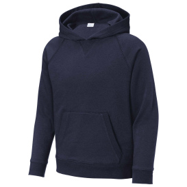 Sport-Tek YSTF200 Youth Drive Fleece Pullover Hoodie - True Navy