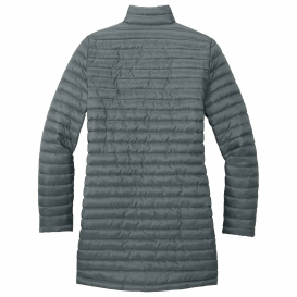 Eddie Bauer EB515 Ladies Packable Quilted Full-Zip - Metal Grey