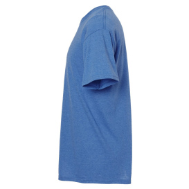 M&O 4800 Gold Soft Touch T-Shirt - Heather Royal