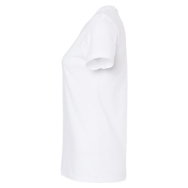 M&O 4810 Women's Gold Soft Touch T-Shirt - White