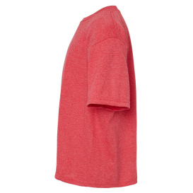 M&O 4850 Youth Gold Soft Touch T-Shirt - Heather Red