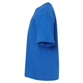 M&O 4850 Youth Gold Soft Touch T-Shirt - Royal
