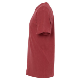M&O 6500M Unisex Vintage Garment Dyed T-Shirt - Crimson