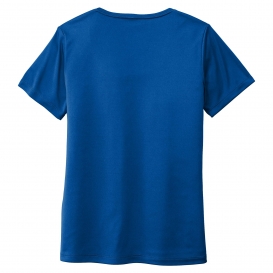 Sport-Tek LST420 Ladies Posi-UV Pro Scoop Neck Tee - True Royal