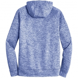 Sport-Tek ST225 PosiCharge Electric Heather Fleece Hooded Pullover - True Royal Electric