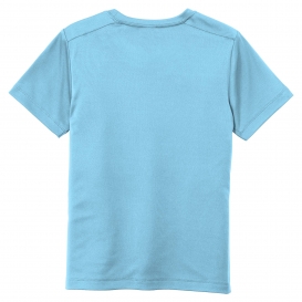 Sport-Tek YST420 Youth Posi-UV Pro Tee - Light Blue