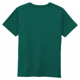 Sport-Tek YST420 Youth Posi-UV Pro Tee - Marine Green