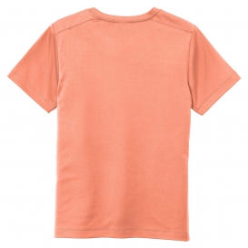 Sport-Tek YST420 Youth Posi-UV Pro Tee - Soft Coral