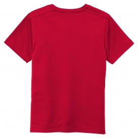Sport-Tek YST420 Youth Posi-UV Pro Tee - True Red